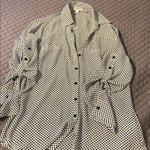 Express printed blouse